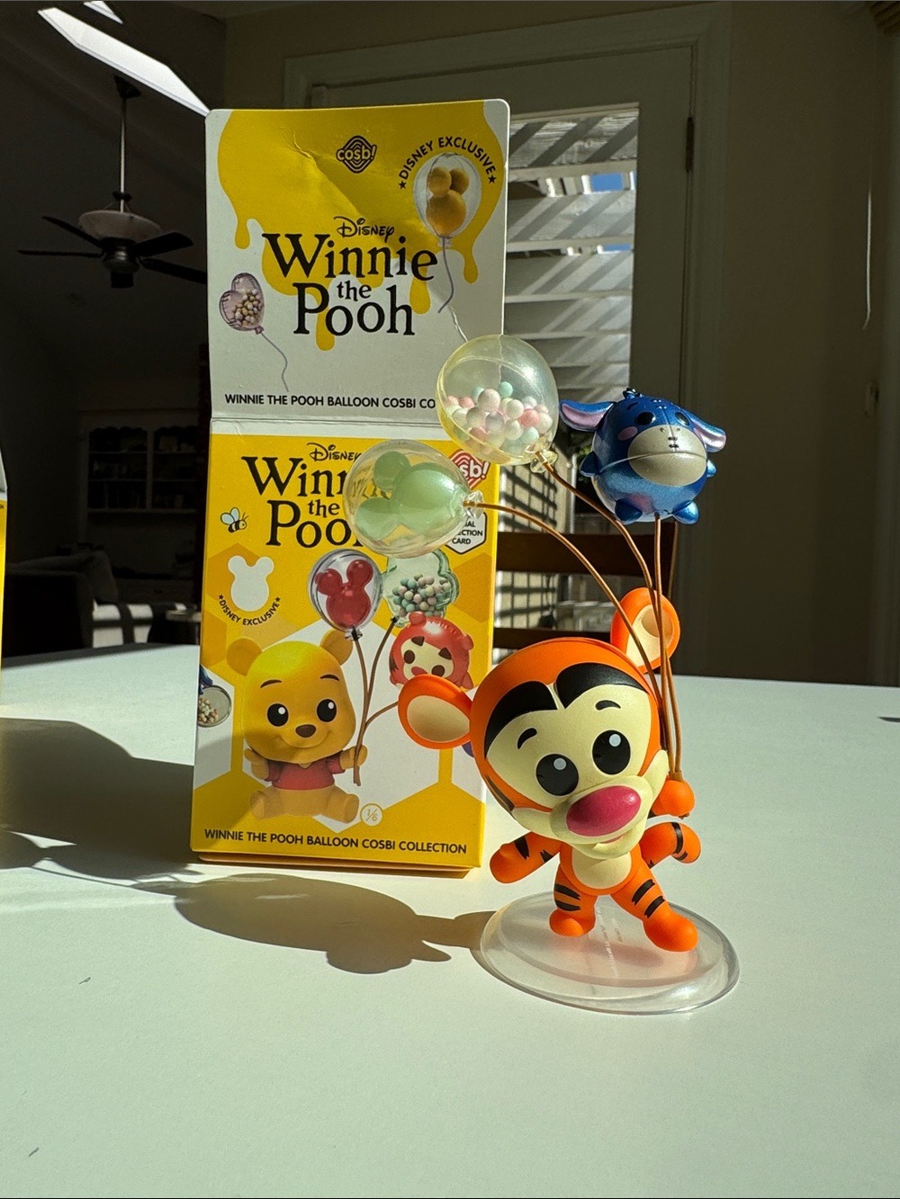 Disney Winnie the Pooh Tigger Balloon Figurine Cosbi collection blind box